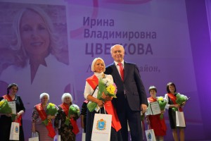 Ирина Цветкова - женщина 2014 года. Номинация "Общественный деятель"