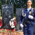 Памятник погибшим односельчанам в с. Вольная Солянка__