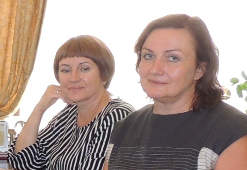 На фото (слева направо): Ирина Никифорова, Елена Гураевская.