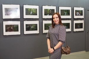 Екатерина Лобанова - участница выставки.